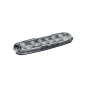 Tail light - LED Autolamps - 12 series - 5.2" - 13.1cm - Clear - Tail - Brake - Ind - 12V-24V