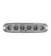 Rückleuchte - LED Autolamps - 12er-Serie - 5.2" - 13.1cm - Klar - Rück - Brems - Blink - 12V-24V -