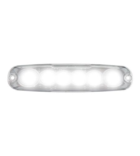 Rückleuchte - LED Autolamps - 12er-Serie - 5.2" - 13.1cm - Klar - Rückfahr - 12V-24V -