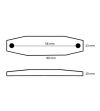 Markeringsljus - M-Led - Dual Color - 4" - 10.2cm - Smoke - Vit/Bärnsten - 12V-24V