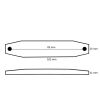 Begrenzungsleuchte - M-Led - Dual Color - 3.1" - 8cm - Smoke - Weiß/Amber - 12V-24V
