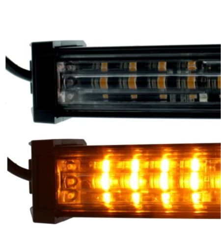 Traffic Advisor - M-Led - 36.1" - 91.6cm - Klar - 27 blixtmönster - Bärnsten - R65-2 - 12V-24V -