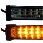 Traffic Advisor - M-Led - 36.1" - 91.6cm - Klar - 27 Blitzmuster - Amber - R65-2 - 12V-24V Traffic Advisor - M-Led - 36.1" - 91.6cm - Klar - 27 Blitzmuster - Amber - R65-2 - 12V-24V