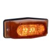 Double burner - M-Led - Klassisch - Full LED - 4.9" - 12.5cm - Amber - 20 Blitzmuster - 12V-24V