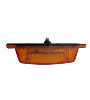 Double burner - M-Led - Classic - Full LED - 4.9" - 12.5cm - Bärnsten - 20 blixtmönster - 12V-24V -
