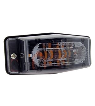Dubbelbrander - M-Led - Classic - Dual Color - 4.9" - 12.5cm - Smoke - Wit/Amber - 12V-30V