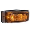 Double burner - M-Led - Classic - Dual Color - 4.9" - 12.5cm - Clear - White/Amber - 12V-30V