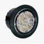 Blixtljus - M-Led - Compact - 1.3" - 3.4cm - Klar - Positionsljus Bärnsten - 20 blixtmönster - Bärnsten - R65 - 12V-24V - Blixtljus - M-Led - Compact - 1.3" - 3.4cm - Klar - Positionsljus Bärnsten - 20 blixtmönster - Bärnsten - R65 - 12V-24V -