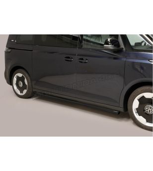 Sidebars - Misutonida - Pedana - Oval - Black Matte - Set - Volkswagen - ID Buzz - L2 - 2022+
