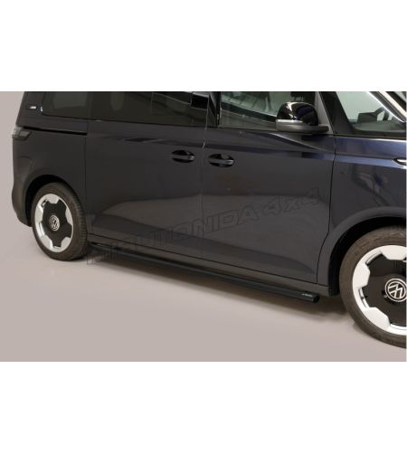 Sidorör - Misutonida - Pedana - Oval - Svart Matt - Set - Volkswagen - ID Buzz - L2 - 2022+