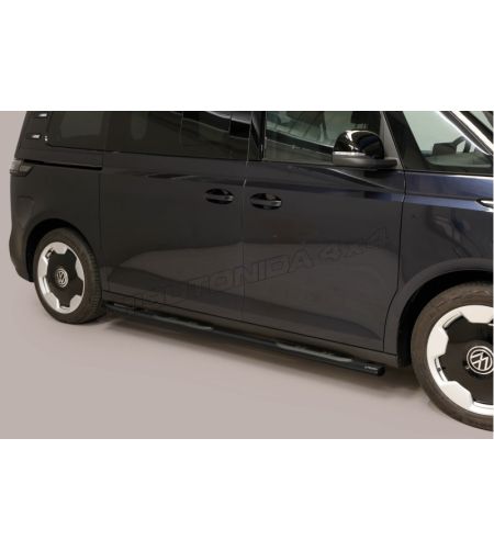 Sidebars - Misutonida - Grand Pedana - Oval - Zwart Mat - Set - Volkswagen - ID Buzz - L2 - 2022+
