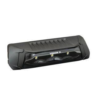 Work light - VisionX - 7.4" - 18.7cm - smoke - Downlighter - White/Amber - Work / Scene