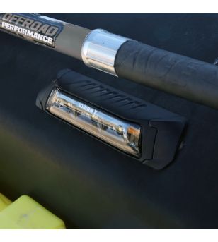 Work light - VisionX - 7.4" - 18.7cm - smoke - Downlighter - White/Amber - Work / Scene
