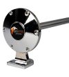 Claxon - Hadley - Luchthoorn - 7.3" - 18.5cm - Low tone - Hoogglans RVS