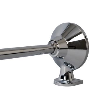 Claxon - Hadley - Luchthoorn - 7.3" - 18.5cm - Low tone - Hoogglans RVS