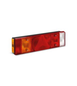 Bakljus - SIM - 3127 - 7.4" - 18.9cm - Bak - Broms - Blink - Back - 12V-24V