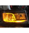 Dagrijverlichting - Matronics - Dimming en Begroeting - Wit/Amber - Meerdere flitspatronen - 24V - Set - Scania - R/S series - L