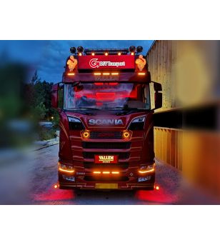 Tagfahrlicht - Matronics - Amber - 24V - Satz - Scania - L/P/G/R/S-series - 2016+