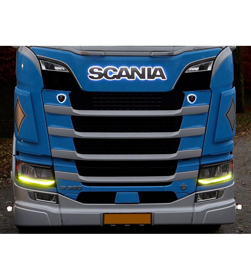 Tagfahrlicht - Matronics - DRL - Gelb - 24V - Satz - Scania - G/L/P/R/S - LED-Scheinwerfer - 2016+ Tagfahrlicht - Matronics - DRL - Gelb - 24V - Satz - Scania - G/L/P/R/S - LED-Scheinwerfer - 2016+