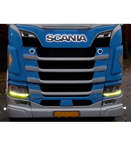 Dagsljus - Matronics - Gul - 24V - Set - Scania - L/P/G/R/S-series - 2016+