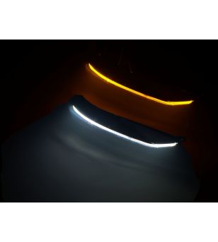 Daytime running lights - Matronics - DRL - Dual Color / Strobe / Dimming / Greeting - White/Amber - 24V - Set - Scania - G/L/P/R/S - LED headlights - 2016+