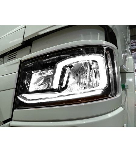 Dagrijverlichting - Matronics - HLstrip - Xenon wit - 24V - Set - Scania - L/P/G/R/S-series - LED koplampen - 2016+