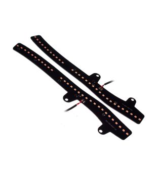 Dagsljus - Matronics - HLstrip - Tvåfärgad - Bärnsten/Xenon vit - 24V - Set - Scania - G/L/P/R/S - LED-strålkastare - 2016+