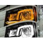 Dagsljus - Matronics - HLstrip - Tvåfärgad - Bärnsten/Xenon vit - 24V - Set - Scania - G/L/P/R/S - LED-strålkastare - 2016+ Dagsljus - Matronics - HLstrip - Tvåfärgad - Bärnsten/Xenon vit - 24V - Set - Scania - G/L/P/R/S - LED-strålkastare - 2016+