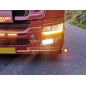 Dagsljus - Matronics - HLstrip - Tvåfärgad / Stroboskop - Bärnsten/Warm white - 24V - Set - Scania - G/L/P/R/S - LED-strålkastare - 2016+ Dagsljus - Matronics - HLstrip - Tvåfärgad / Stroboskop - Bärnsten/Warm white - 24V - Set - Scania - G/L/P/R/S - LED-strålkastare - 2016+