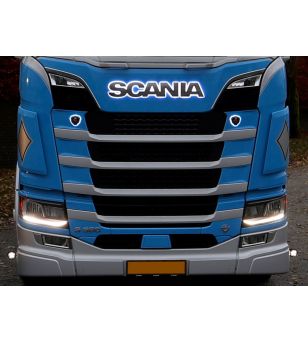 Logo lighting - Matronics - Scania - White/Amber/Red/Green/Blue - 24V - Set - Scania - L/R/S series - 2016+