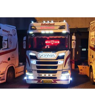 Logo lighting - Matronics - Scania - White/Amber/Red/Green/Blue - 24V - Set - Scania - L/R/S series - 2016+