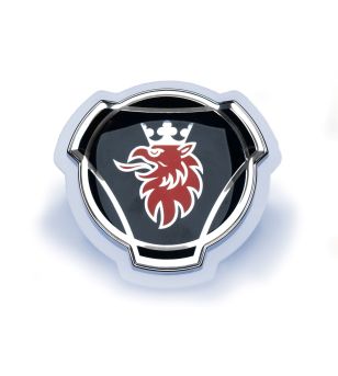 Logoverlichting - Matronics - Scania - Origineel Embleem met LED rand - Wit/Amber/Rood/Groen/Blauw - 24V - Set - Scania - G/L/P/R/S - 2016+