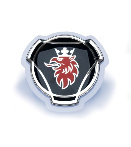 Logo-Beleuchtung - Matronics - Scania - Original-Emblem mit LED-Rand - Weiß/Amber/Rot/Grün/Blau - 24V - Satz - Scania - G/L/P/R/S - 2016+
