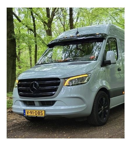 Dagsljus - Matronics - DRL - Bärnsten - 12V - Set - Mercedes - Sprinter - LED-strålkastare - 2018+