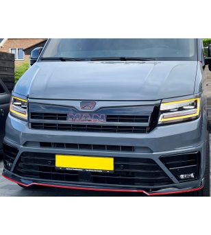 Dagsljus - Matronics - DRL - Bärnsten - 12V - Set - MAN - TGE - LED-strålkastare - 2020+