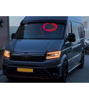 Dagsljus - Matronics - DRL - Bärnsten - 12V - Set - Volkswagen - Crafter - LED-strålkastare - 2020+
