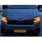 Dagsljus - Matronics - DRL - Bärnsten - 12V - Set - MAN - TGE - LED-strålkastare - 2020+