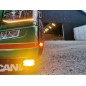 Daytime running lights - Talmu - Danish lamp - 5.6" - 14.3cm - Yellow - 12V-24V