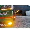 Daytime running lights - Talmu - Danish lamp - 5.6" - 14.3cm - Yellow - 12V-24V