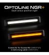 Markeringslicht - Ledson - Optoline NGR+ - 7.2" - 18.3cm - Wit/Amber - 12V-24V - Scania - L/P/G/R/S-series - 2016+