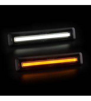 Markeringsljus - Ledson - Optoline NGR+ - 7.2" - 18.3cm - Vit/Bärnsten - 12V-24V 