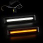 Marker Light - Ledson - Optoline NGR+ - 7.2" - 18.3cm - White/Amber - 12V-24V - Scania - G/L/P/R/S - 2016+ Marker Light - Ledson - Optoline NGR+ - 7.2" - 18.3cm - White/Amber - 12V-24V - Scania - G/L/P/R/S - 2016+