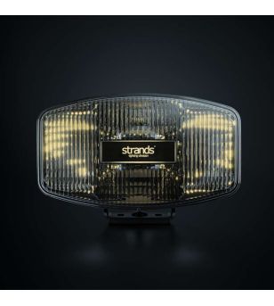 Verstraler - Strands - IZE LED OG - 9.7" - 24.7cm - Smoke - Old School - Positielicht Wit/Amber - Driving
