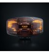 Verstraler - Strands - IZE LED OG - 9.7" - 24.7cm - Smoke - Old School - Positielicht Wit/Amber - Driving