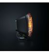 Extraljus - Strands - IZE LED OG - 9.7" - 24.7cm - Smoke - Old School - Positionsljus Vit/Bärnsten - Driving