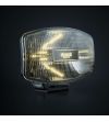 Driving light - Strands - IZE LED OG - 9.7" - 24.7cm - Smoke - Old School - Position light White/Amber - Driving