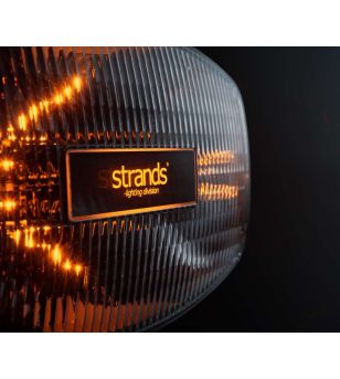 Fernscheinwerfer - Strands - IZE LED OG - 9.7" - 24.7cm - Smoke - Old School - Positionslicht Weiß/Amber - Driving 