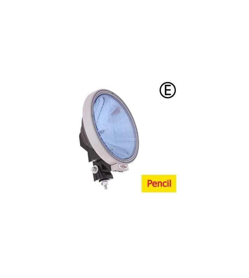 Verstraler - SIM - 3228 - 8.8" - 22.3cm - Blauw - matzilver - Positielicht - Spot Verstraler - SIM - 3228 - 8.8" - 22.3cm - Blauw - matzilver - Positielicht - Spot