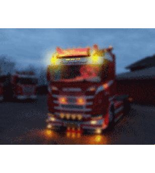 Markeringslicht - Matronics - Original - Tweekleurig / Flitser - Wit/Amber - 24V - Set - Scania - L/P/G/R/S-series - 2016+