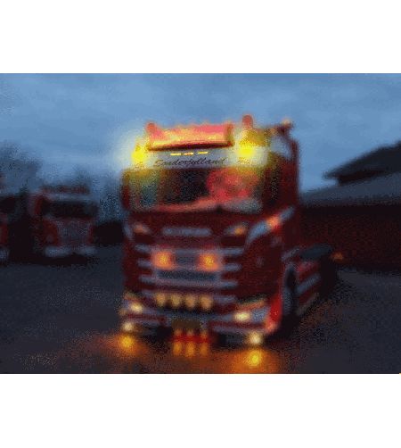 Begrenzungsleuchte - Matronics - Original - Zweifarbig / Stroboskop - Weiß/Amber - 24V - Satz - Scania - L/P/G/R/S-series - 2016